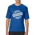 thumbnail image 1 of Normal is Boring - Big Men's T-Shirt, up to Tall Size 3XLT - Michigan Made, 1 of 5