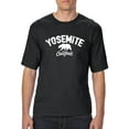 thumbnail image 1 of Normal is Boring - Big Men's T-Shirt, up to Tall Size 3XLT - National Park Yosemite, 1 of 5