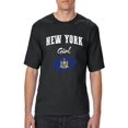 thumbnail image 1 of Normal is Boring - Big Men's T-Shirt, up to Tall Size 3XLT - New York Girl, 1 of 5