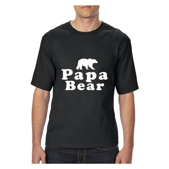 Normal is Boring - Big Men's T-Shirt, up to Tall Size 3XLT - Papa Bear