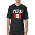 thumbnail image 1 of Normal is Boring - Big Men's T-Shirt, up to Tall Size 3XLT - Peru, 1 of 5