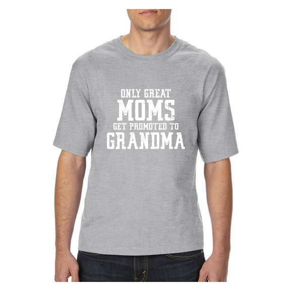 Normal is Boring - Big Men's T-Shirt, up to Tall Size 3XLT - Promoted to Grandma