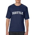 thumbnail image 1 of Normal is Boring - Big Men's T-Shirt, up to Tall Size 3XLT - Seattle, 1 of 5