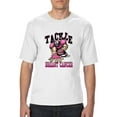 thumbnail image 1 of Normal is Boring - Big Men's T-Shirt, up to Tall Size 3XLT - Tackle Breast Cancer, 1 of 5