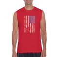 thumbnail image 1 of NIB - Men's Graphic T-Shirt Sleeveless - American Flag 4th of July, 1 of 5