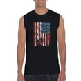 thumbnail image 1 of NIB - Men's Graphic T-Shirt Sleeveless - American Flag 4th of July, 1 of 5