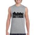 thumbnail image 1 of NIB - Men's Graphic T-Shirt Sleeveless - Amsterdam, 1 of 5