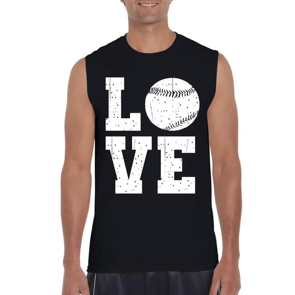 Normal is Boring - Men's Graphic T-Shirt Sleeveless, up to Men Size 3XL - Baseball