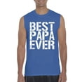 thumbnail image 1 of Normal is Boring - Men's Graphic T-Shirt Sleeveless, up to Men Size 3XL - Best Papa, 1 of 2