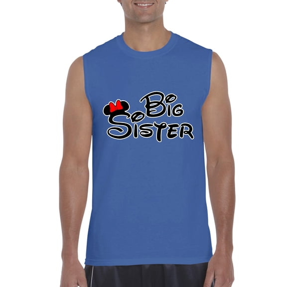 Normal is Boring - Men's Graphic T-Shirt Sleeveless, up to Men Size 3XL - Big Sister