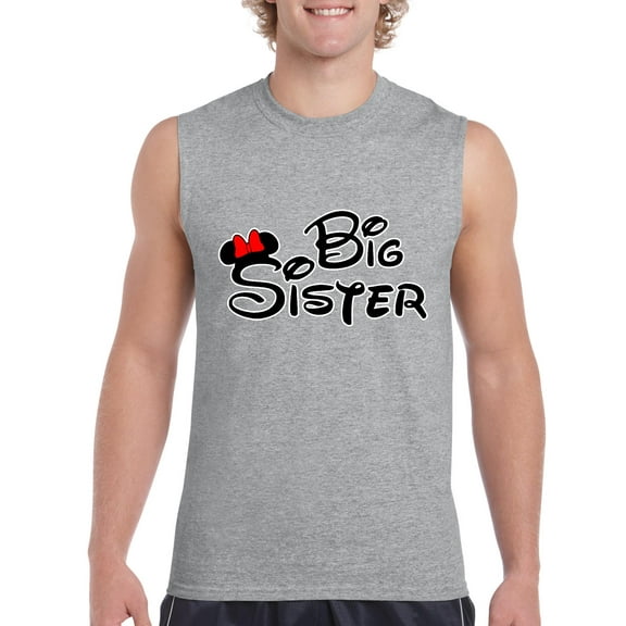 Normal is Boring - Men's Graphic T-Shirt Sleeveless, up to Men Size 3XL - Big Sister