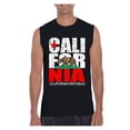 thumbnail image 1 of Normal is Boring - Men's Graphic T-Shirt Sleeveless, up to Men Size 3XL - California Cali, 1 of 5
