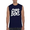 thumbnail image 1 of Normal is Boring - Men's Graphic T-Shirt Sleeveless, up to Men Size 3XL - Coke Boys, 1 of 5