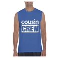 thumbnail image 1 of Normal is Boring - Men's Graphic T-Shirt Sleeveless, up to Men Size 3XL - Cousin Crew, 1 of 2