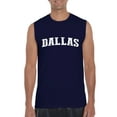 thumbnail image 1 of Normal is Boring - Men's Graphic T-Shirt Sleeveless, up to Men Size 3XL - Dallas, 1 of 5