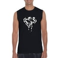 thumbnail image 1 of Normal is Boring - Men's Graphic T-Shirt Sleeveless, up to Men Size 3XL - Diamond, 1 of 5