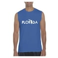 thumbnail image 1 of Normal is Boring - Men's Graphic T-Shirt Sleeveless, up to Men Size 3XL - Florida, 1 of 2