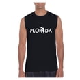 thumbnail image 1 of Normal is Boring - Men's Graphic T-Shirt Sleeveless, up to Men Size 3XL - Florida, 1 of 5