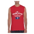 thumbnail image 1 of Normal is Boring - Men's Graphic T-Shirt Sleeveless, up to Men Size 3XL - Grand Teton National Park, 1 of 5