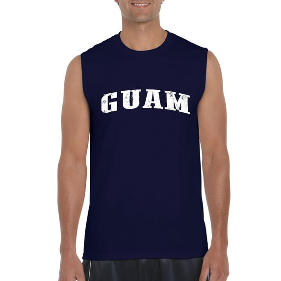 Normal is Boring - Men's Graphic T-Shirt Sleeveless, up to Men Size 3XL - Guam