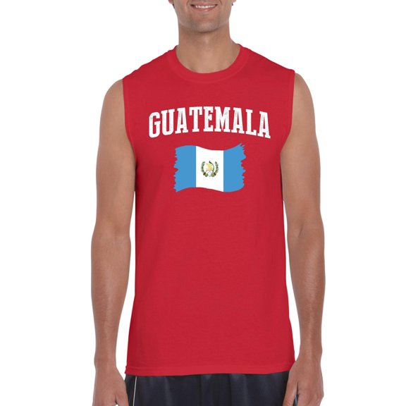 NIB - Men's Graphic T-Shirt Sleeveless - Guatemala