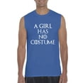 thumbnail image 1 of NIB - Men's Graphic T-Shirt Sleeveless - Halloween Costume This Girl Has No Costume, 1 of 5