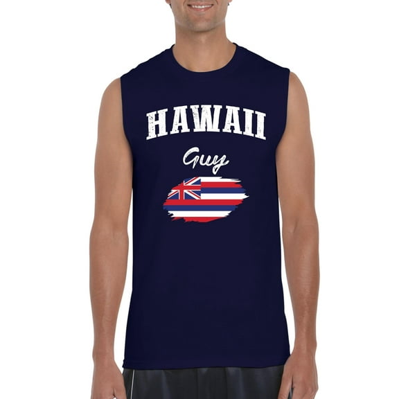 Normal is Boring - Men's Graphic T-Shirt Sleeveless, up to Men Size 3XL - Hawaii Guy