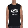 thumbnail image 1 of Normal is Boring - Men's Graphic T-Shirt Sleeveless, up to Men Size 3XL - Hawaii, 1 of 5