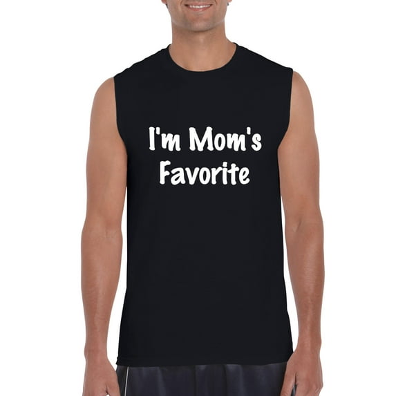 Normal is Boring - Men's Graphic T-Shirt Sleeveless, up to Men Size 3XL - I'm Mom's Favorite