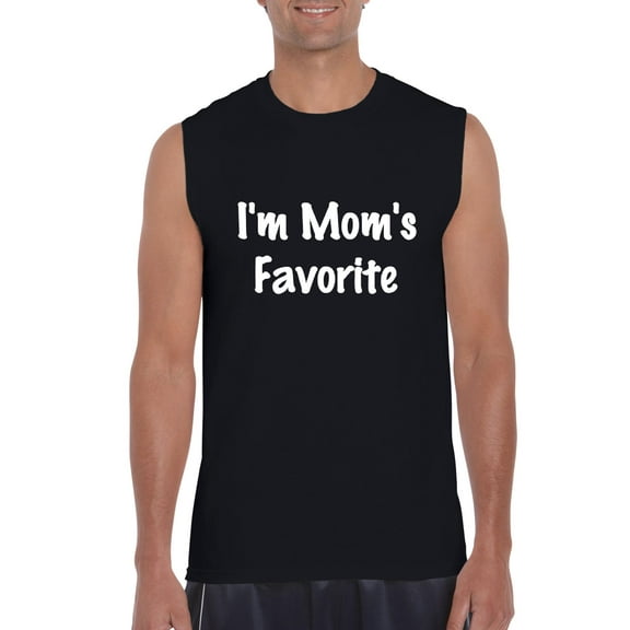 Normal is Boring - Men's Graphic T-Shirt Sleeveless, up to Men Size 3XL - I'm Mom's Favorite