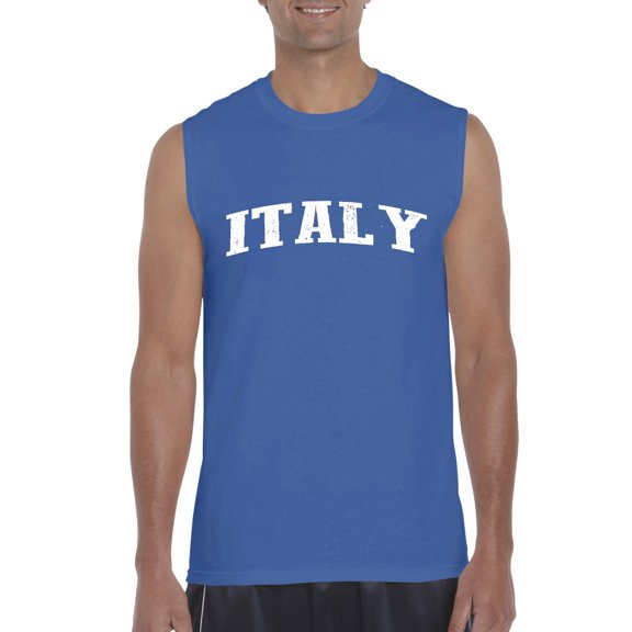 Normal is Boring - Men's Graphic T-Shirt Sleeveless, up to Men Size 3XL - Italy