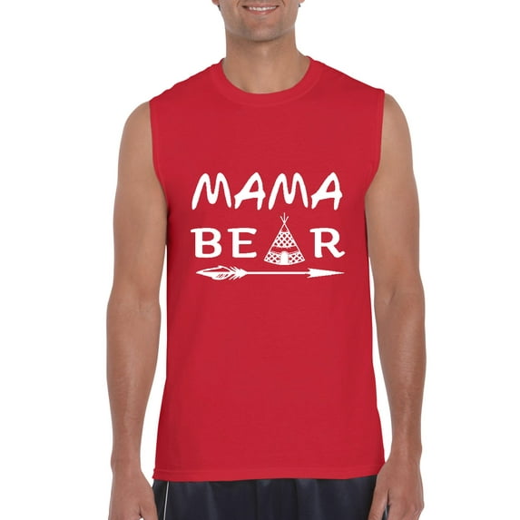 IWPF - Men's Graphic T-Shirt Sleeveless - Mama Bear