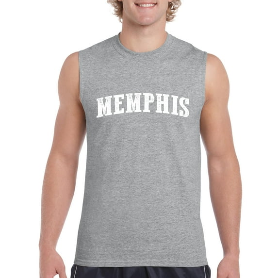Normal is Boring - Men's Graphic T-Shirt Sleeveless, up to Men Size 3XL - Memphis