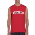 thumbnail image 1 of Normal is Boring - Men's Graphic T-Shirt Sleeveless, up to Men Size 3XL - Milwaukee Wisconsin, 1 of 5