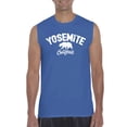 thumbnail image 1 of Normal is Boring - Men's Graphic T-Shirt Sleeveless, up to Men Size 3XL - National Park Yosemite, 1 of 2