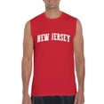 thumbnail image 1 of NIB - Men's Graphic T-Shirt Sleeveless - New Jersey, 1 of 5