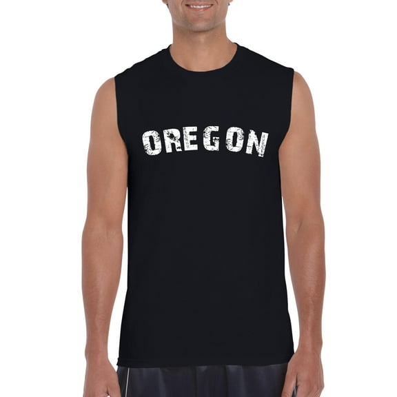 Normal is Boring - Men's Graphic T-Shirt Sleeveless, up to Men Size 3XL - Oregon