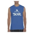 thumbnail image 1 of NIB - Men's Graphic T-Shirt Sleeveless - Papa Bear, 1 of 5