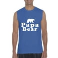thumbnail image 1 of Normal is Boring - Men's Graphic T-Shirt Sleeveless, up to Men Size 3XL - Papa Bear, 1 of 2