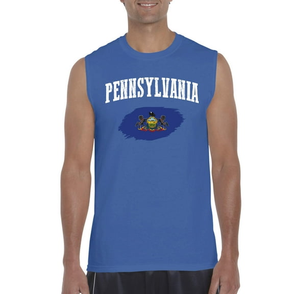 Normal is Boring - Men's Graphic T-Shirt Sleeveless, up to Men Size 3XL - Philadelphia Pennsylvania