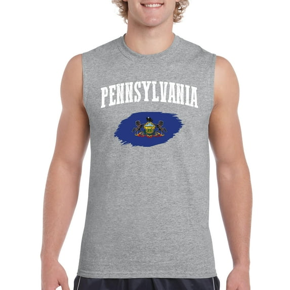 Normal is Boring - Men's Graphic T-Shirt Sleeveless, up to Men Size 3XL - Philadelphia Pennsylvania