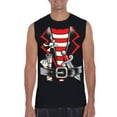 thumbnail image 1 of Normal is Boring - Men's Graphic T-Shirt Sleeveless, up to Men Size 3XL - Pirate Costume, 1 of 5