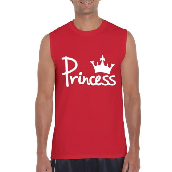 Normal is Boring - Men's Graphic T-Shirt Sleeveless, up to Men Size 3XL - Princess Crown