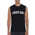 thumbnail image 1 of Normal is Boring - Men's Graphic T-Shirt Sleeveless, up to Men Size 3XL - Puerto Rico, 1 of 5