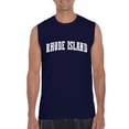 thumbnail image 1 of Normal is Boring - Men's Graphic T-Shirt Sleeveless, up to Men Size 3XL - Rhode Island, 1 of 5