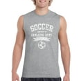 thumbnail image 1 of Normal is Boring - Men's Graphic T-Shirt Sleeveless, up to Men Size 3XL - Soccer Athletic Dept., 1 of 2