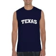 thumbnail image 1 of Normal is Boring - Men's Graphic T-Shirt Sleeveless, up to Men Size 3XL - Texas Flag, 1 of 5
