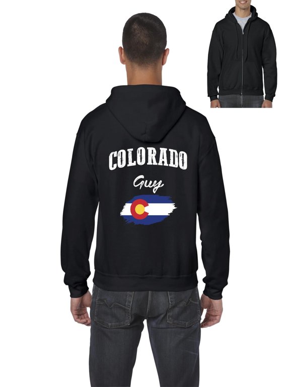 - Men's Sweatshirt Full-Zip Pullover, up to Men Size 5XL - Colorado Guy