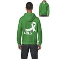 thumbnail image 1 of NIB - Men's Sweatshirt Full-Zip Pullover - Lung Cancer, 1 of 5