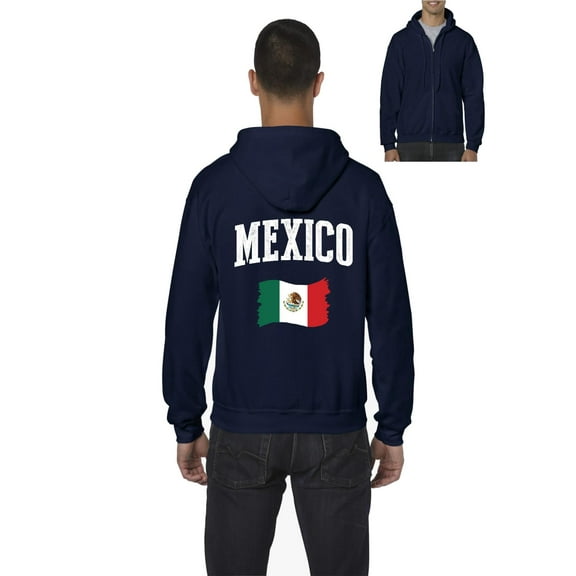 NIB - Men's Sweatshirt Full-Zip Pullover - Mexico